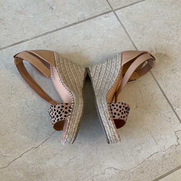 Soda cheetah print espadrilles wedge heels - Picture 3 of 7